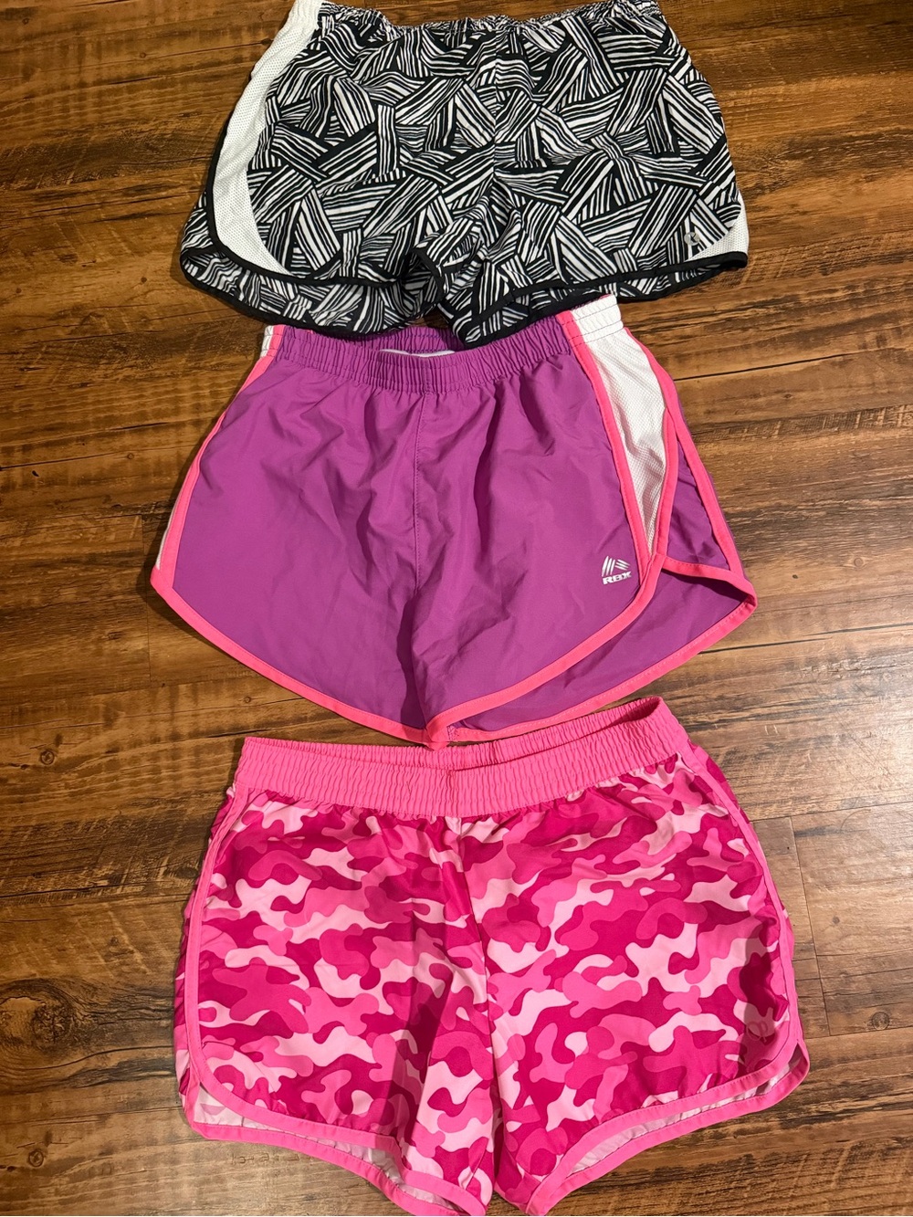 Girls 3 piece athletic shorts bundle XL 14-16